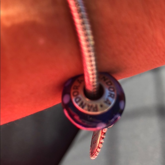 2 charms, Murano glass& retired TX rangers charm - Picture 3 of 4